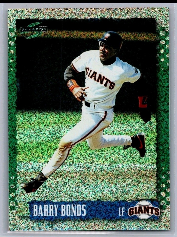 1995 Score Barry Bonds 30 Platinum Team Set Sparkle Foil