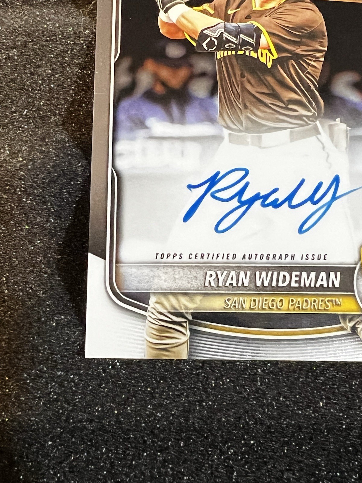 2025 1st Bowman Draft Chrome Ryan Wideman Auto RC Padres