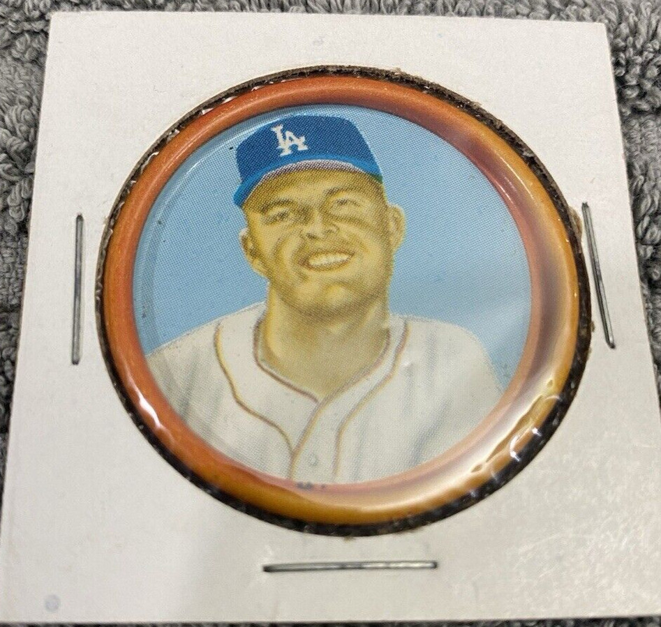 1963 Salada Metal Coins #1 Don Drysdale Los Angeles Dodgers Hall of Famer