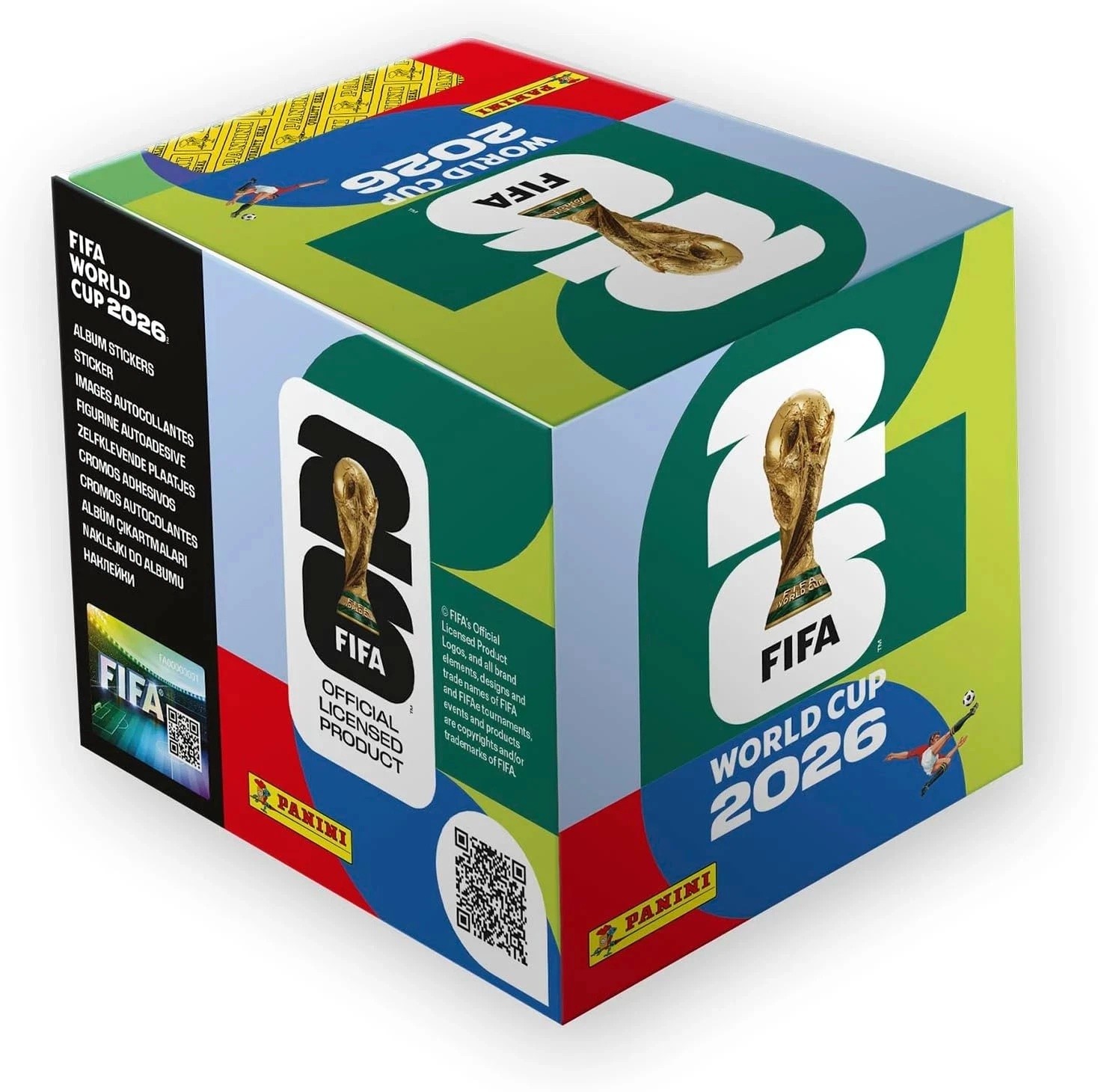 In-stock FIFA World Cup 2026 Official Sticker Collection (Box of 50)=gift New