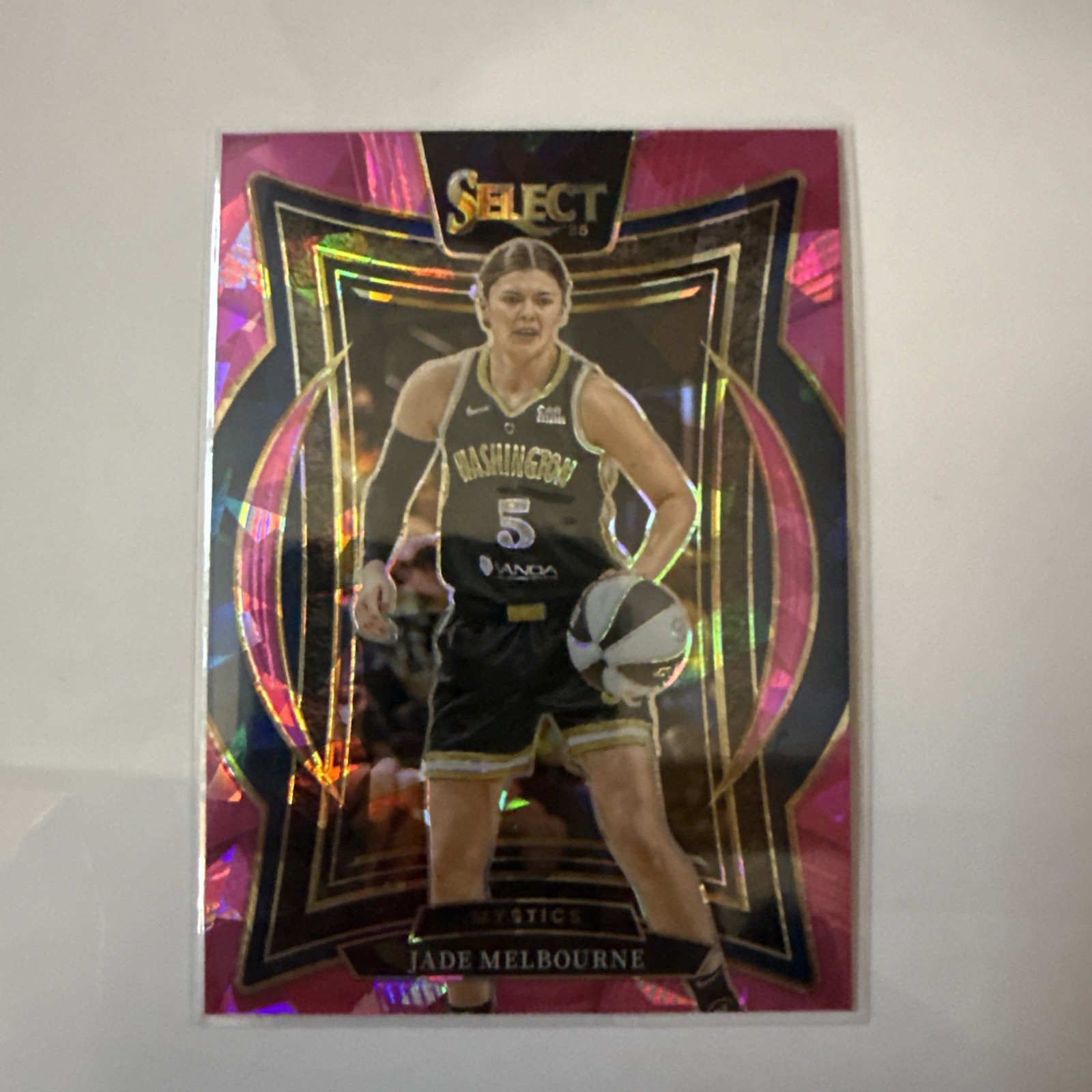 2025 Panini Select WNBA – Concourse Jade Melbourne #3 Pink Ice Prizm