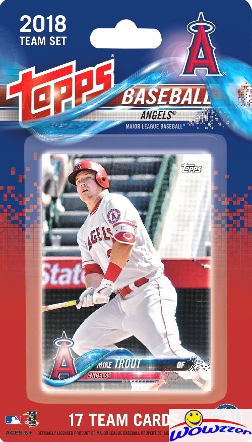 2018 Topps LA Angels EXCLUSIVE Limited Edition 17 Card Team Set-SHOHEI OHTANI RC
