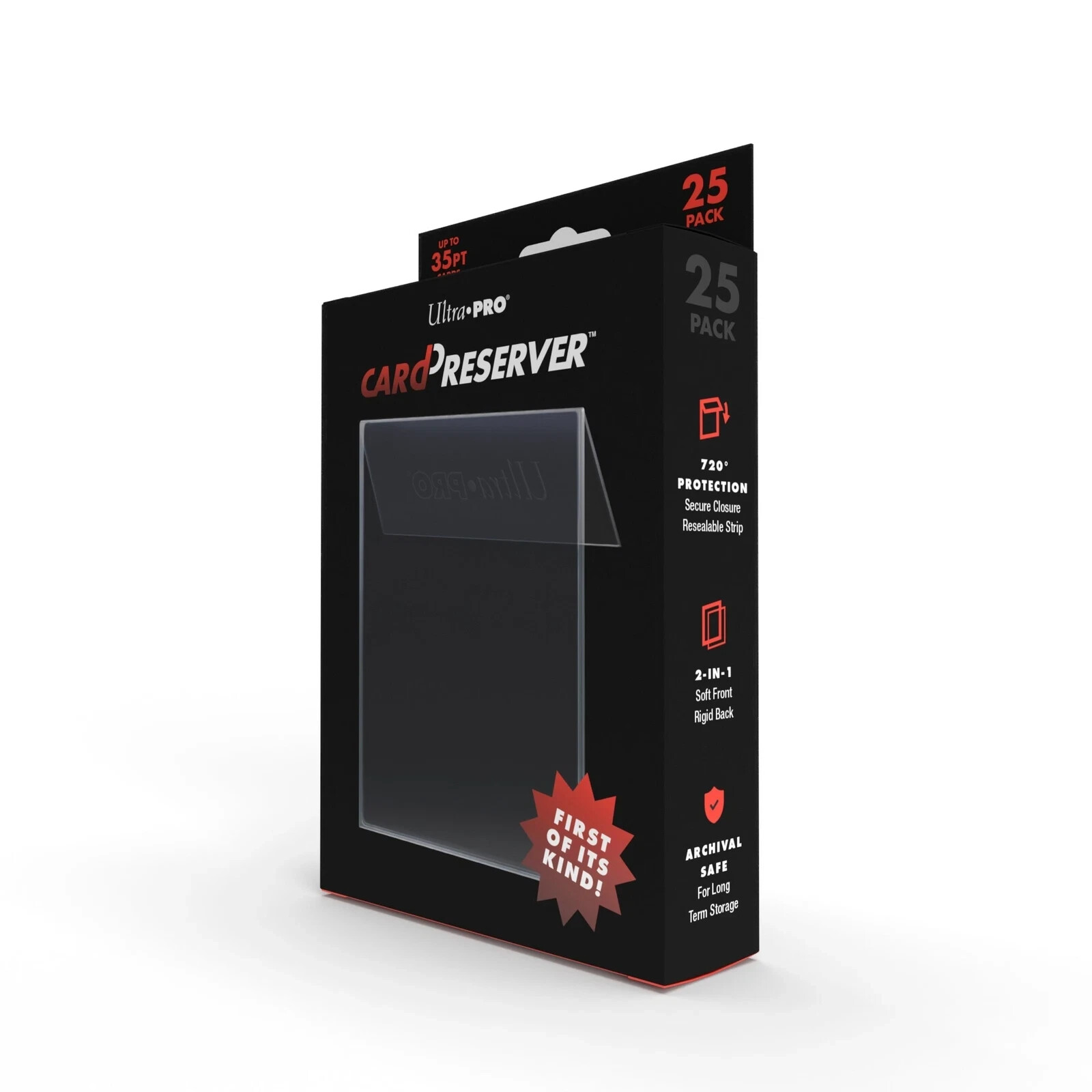 Ultra PRO 25 Count 720° Card Preserver Protection Resealable Ultra Clear Card