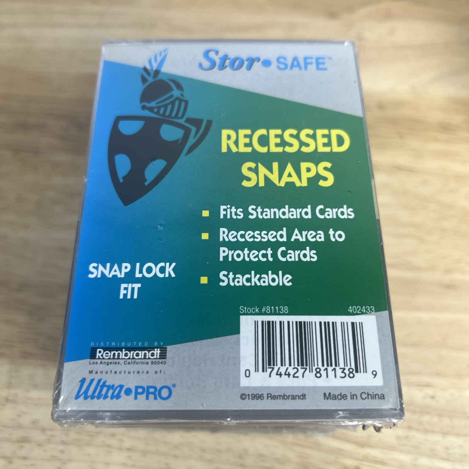 20 Pk Ultra PRO Recessed Snap Card Holders 81138 1996 NOS Trading Sports Pokémon