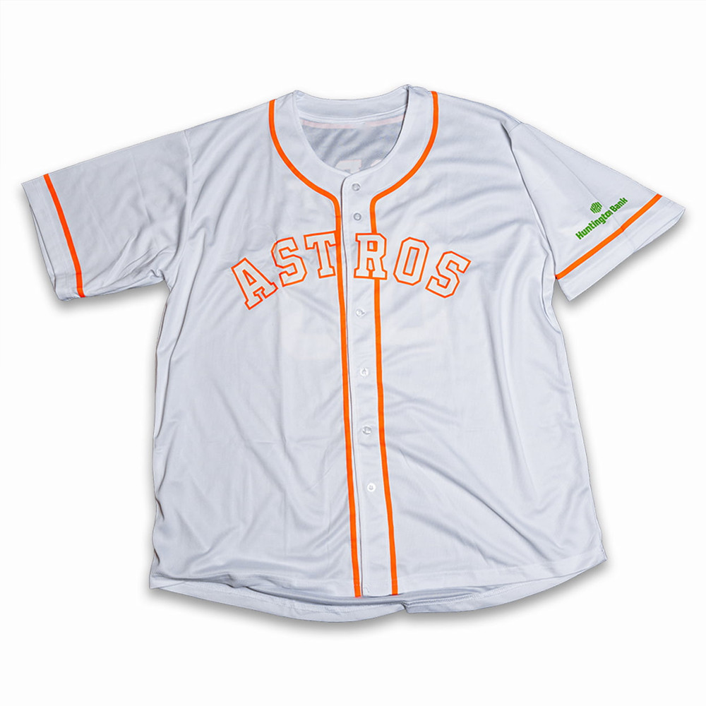 Custom Name – Astros Orbit Glow in the Dark Giveaway Baseball Jersey – USA Size