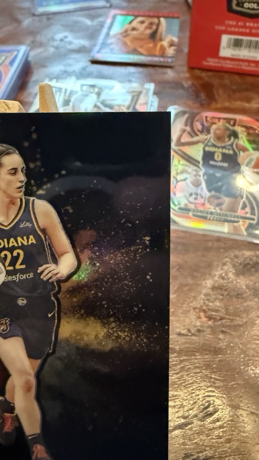 CAITLIN CLARK 2025-26 SELECT WNBA SELECT #7 BLACK COLOR BLAST CASE HIT SSP