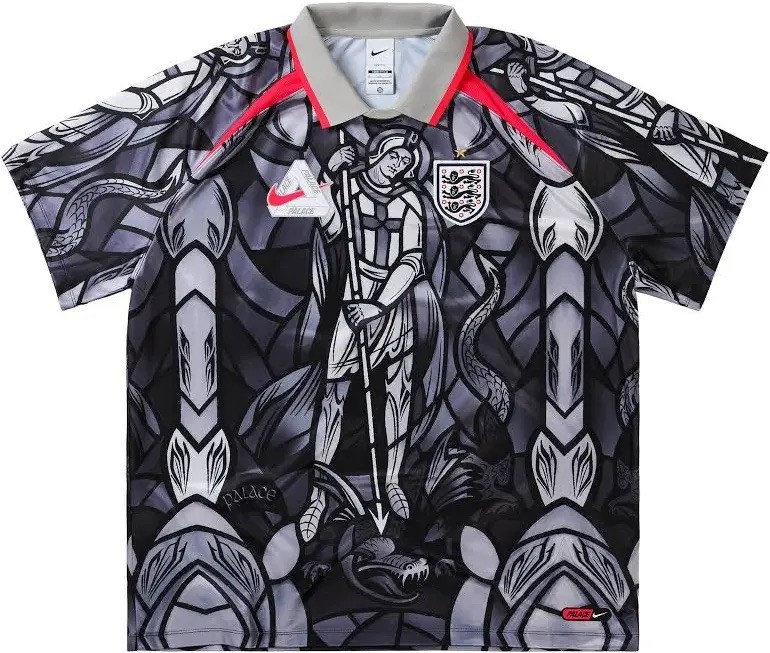 Nike X Palace England Jersey Crimson Pewter Grey Small – IN HAND Fast Shipping ✅