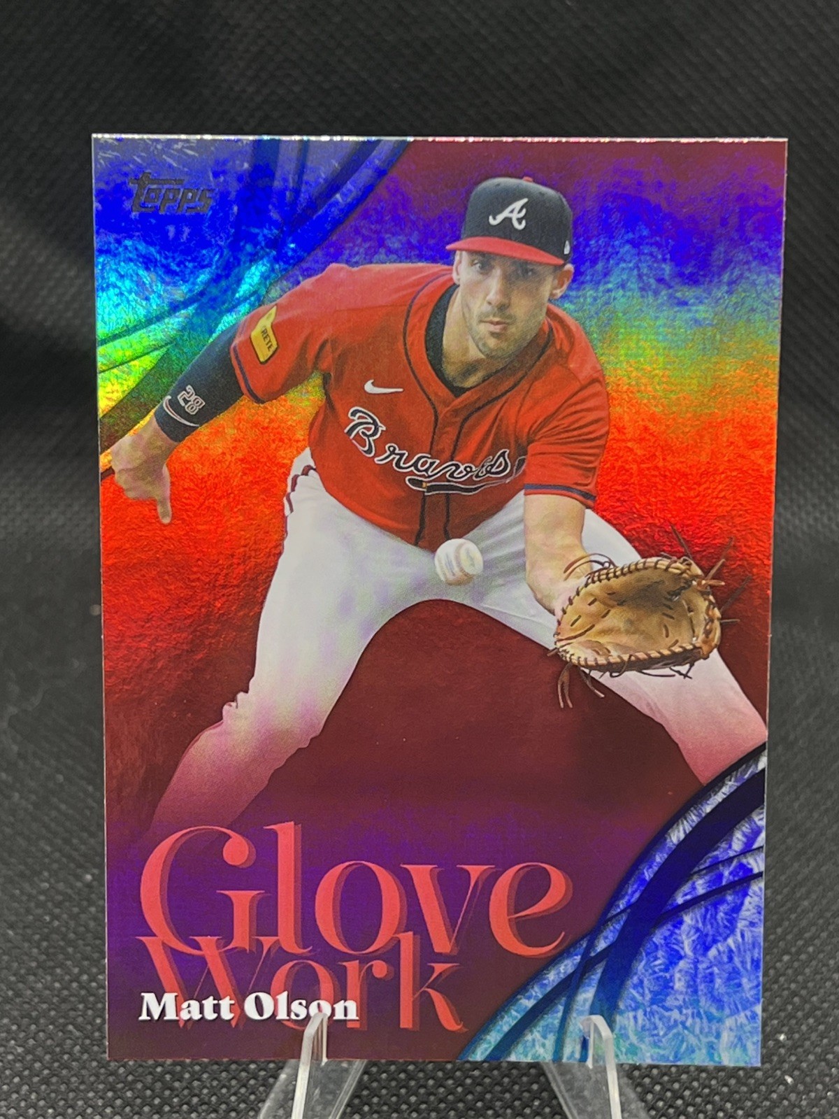 Topps 2026 Series 2 Glove Work Matt Olson Atlanta Braves #GW-34 A12