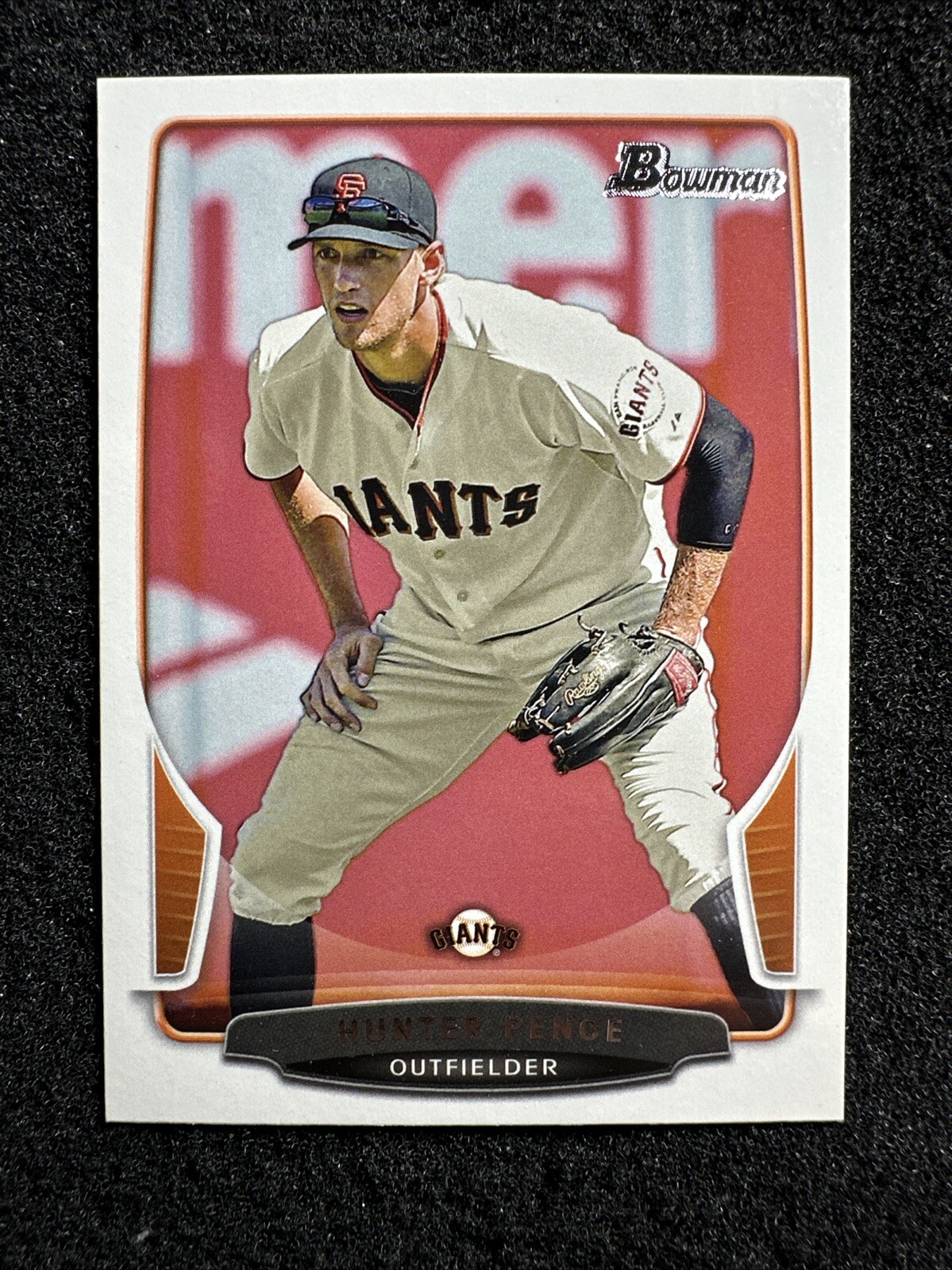 HUNTER PENCE #154 2013 Bowman QTY San Francisco Giants