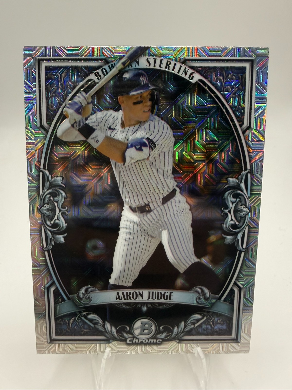 2026 Bowman Chrome – Aaron Judge Sterling Mojo #BST-4 Yankees