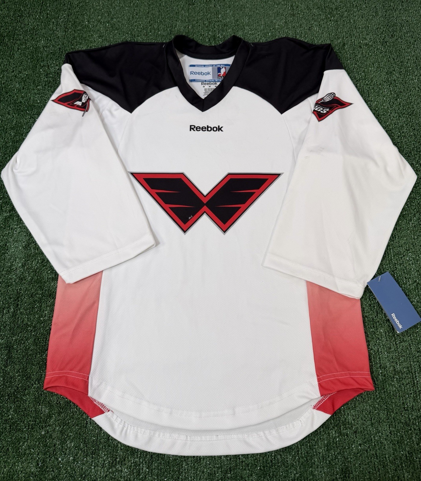 Vintage Philadelphia Wings NLL Lacrosse Reebok Jersey New With Tags Mens Size M