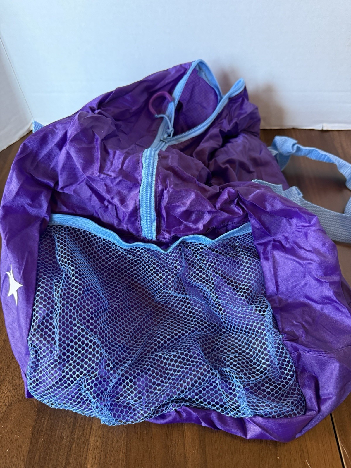 Compact Pocket Foldable Bag Los Angeles Lakers Travel NWOT
