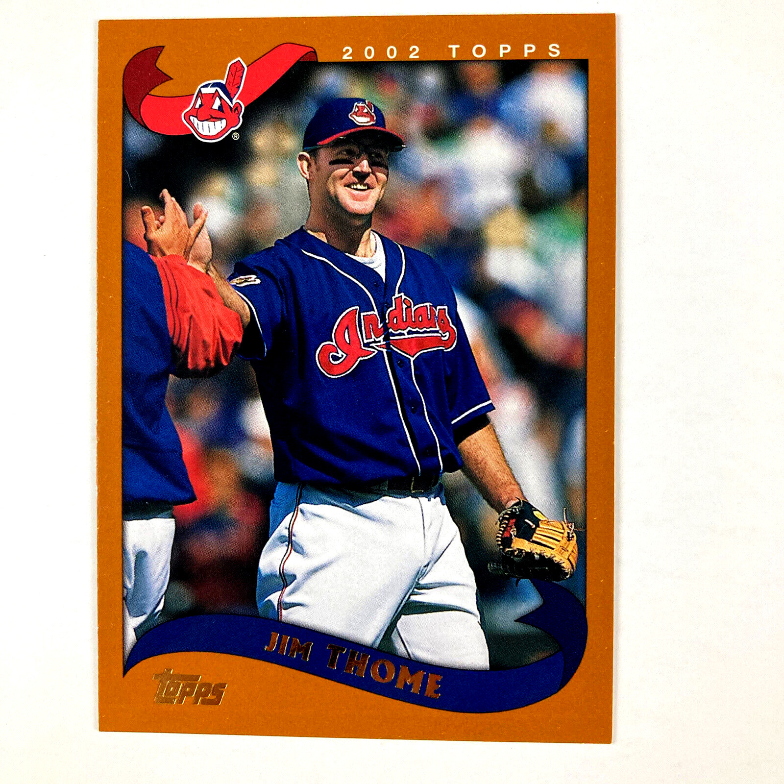 Jim Thome 2002 Topps Card #460 MLB Cleveland Indians