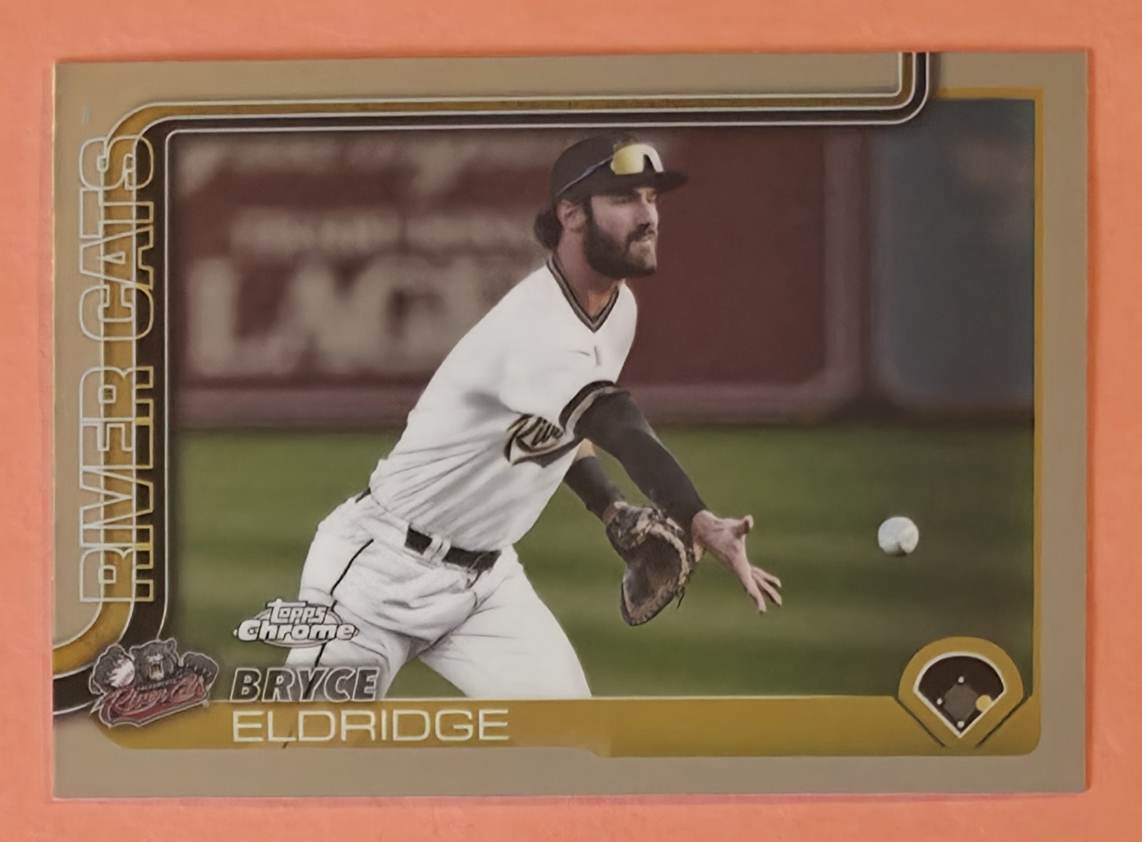 Bryce Eldridge 2025 Topps Chrome Pro Debut Prospect Card #PDC-196