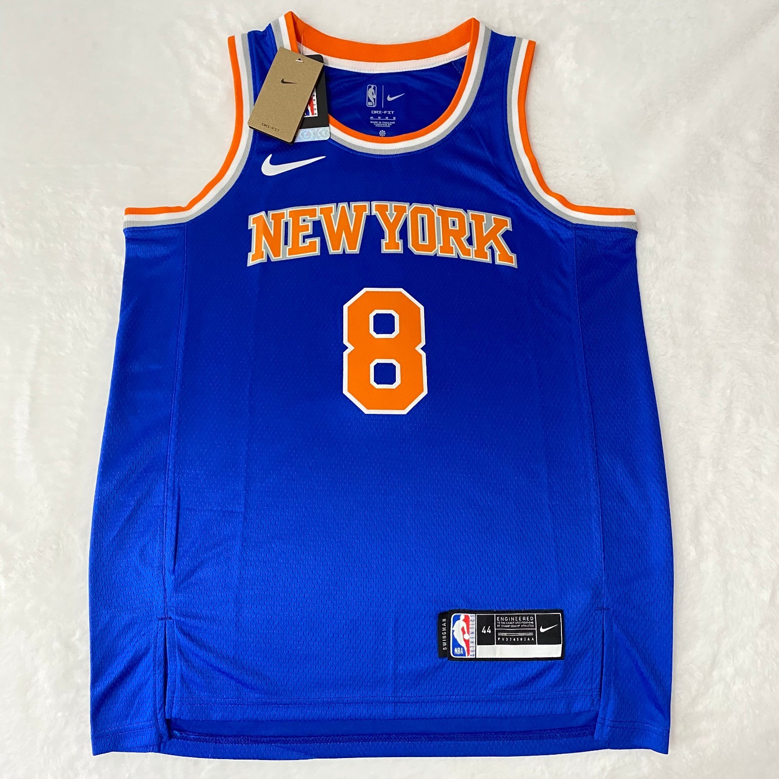 OG Anunoby #8 Heat-pressed Blue Jersey, Sizes S-XXL