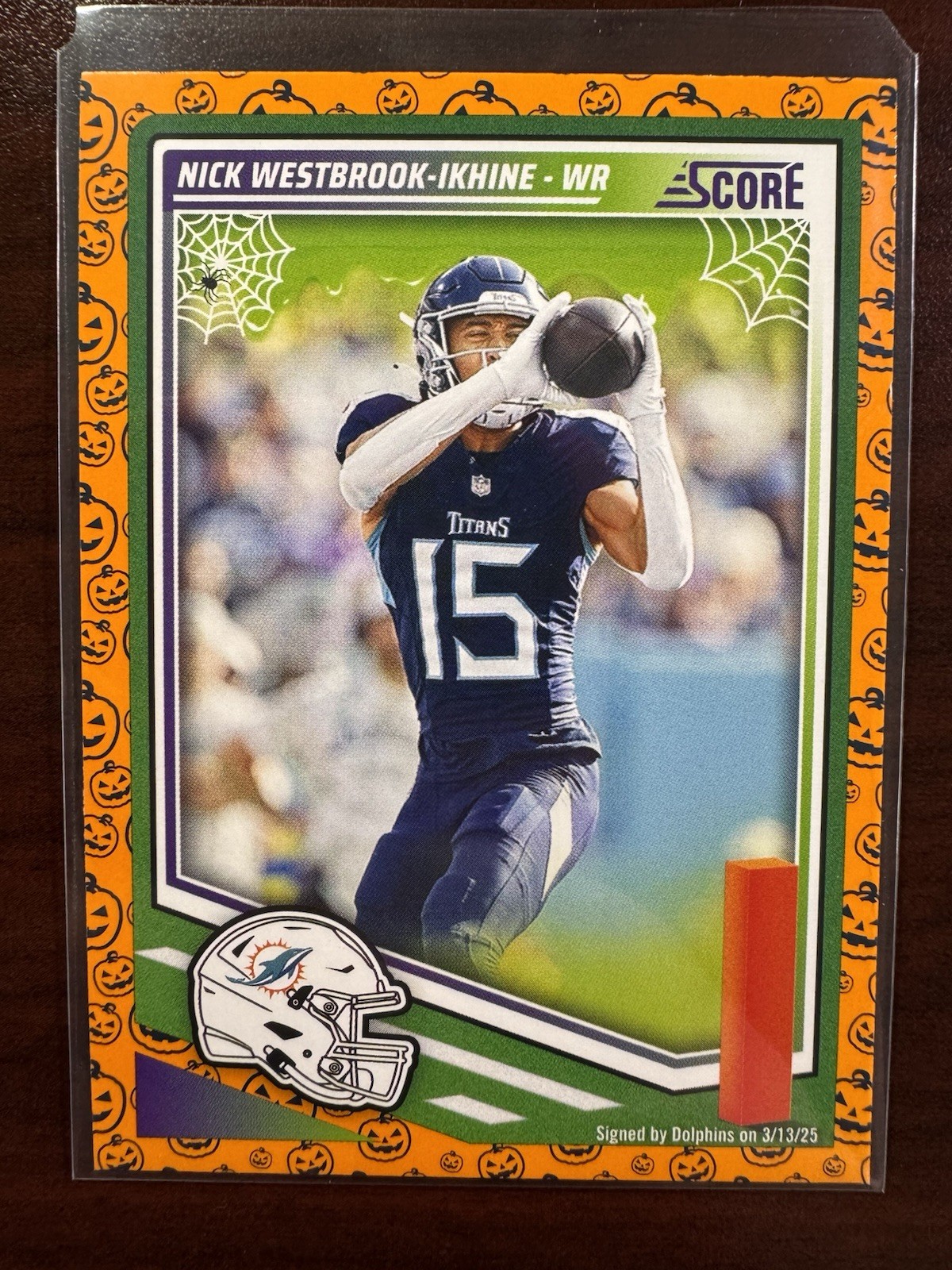 2025 Score A Treat Halloween #29 Nick Westbrook-Ikhine – Miami Dolphins