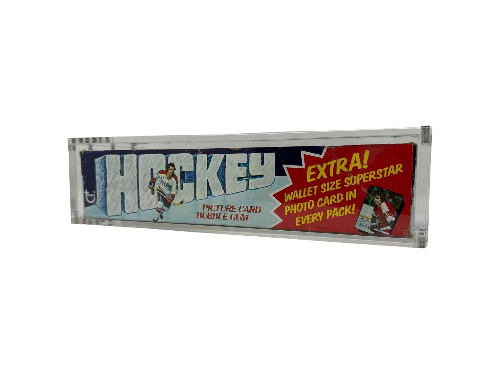Stackable Premium Acrylic Display Case Magnetic Vintage 1960’s Topps Wax Deep