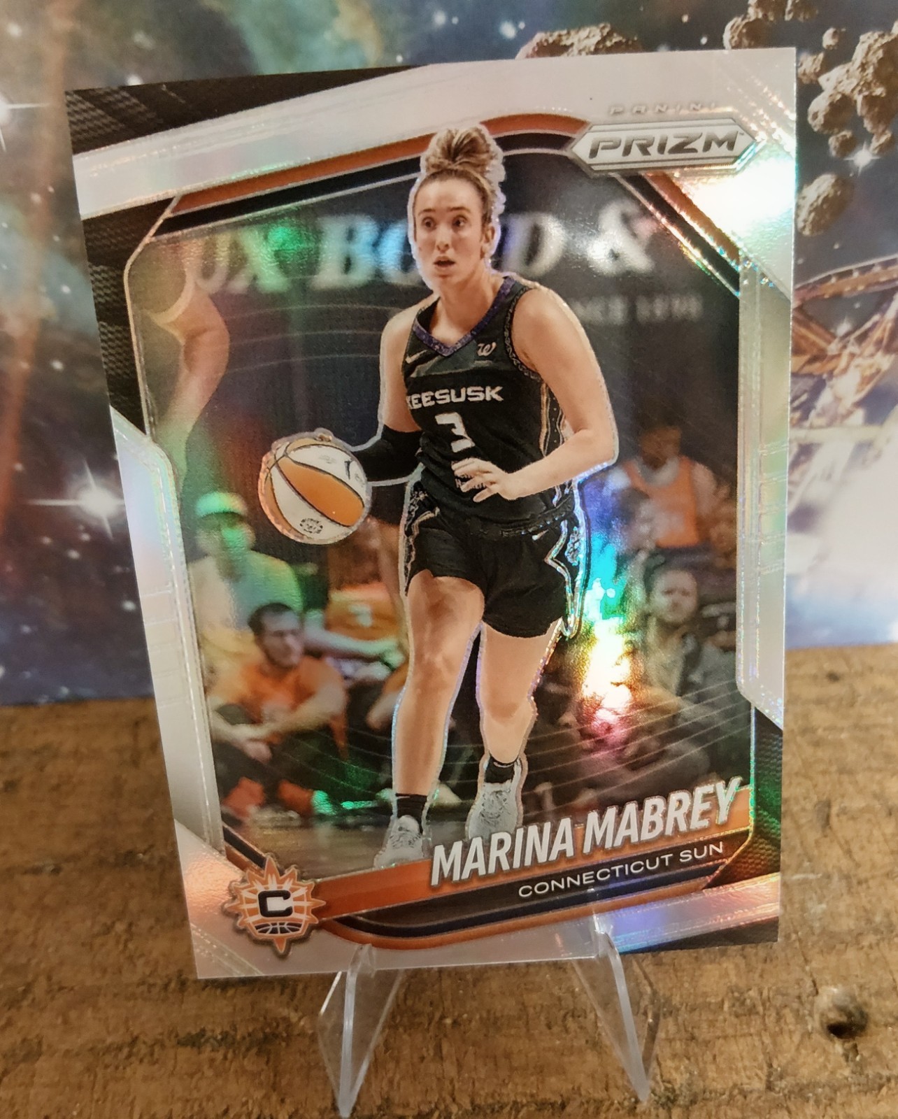 2025 Panini Prizm WNBA – Marina Mabrey #18 Silver Prizm