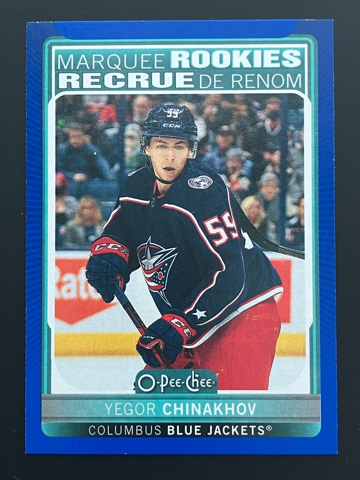 2021-22 O-Pee-Chee Blue Border Parallels Marquee Rookies, Base Cards, Updates