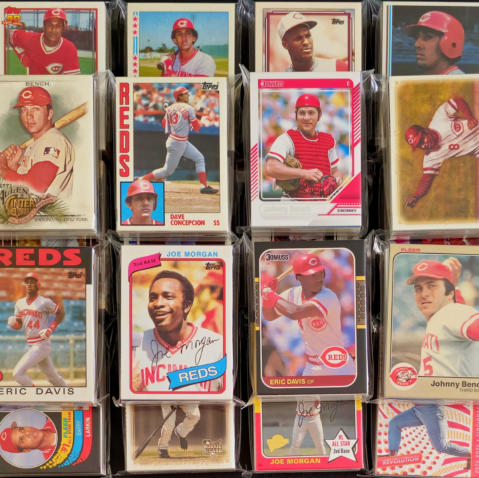 Cincinnati Reds 40 Card Lot – Stars, Rookies, Inserts – Collector Team Mix