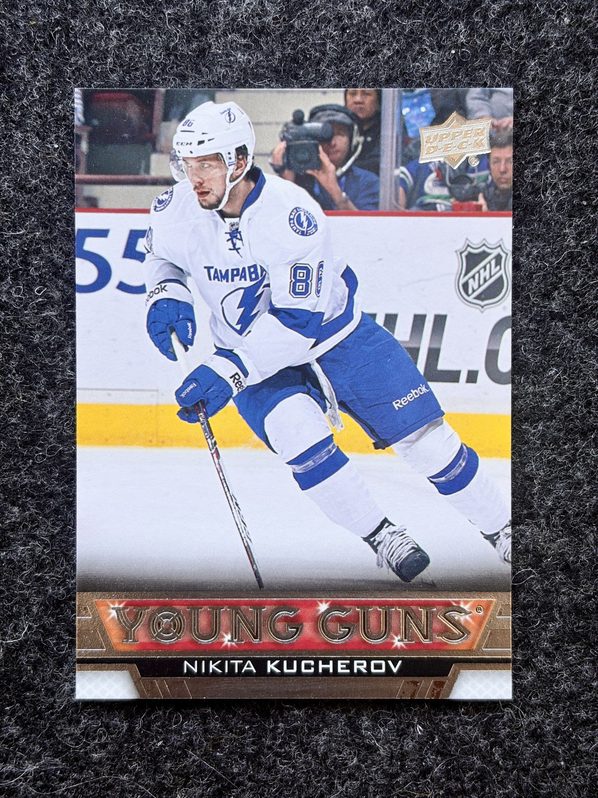 2013-14 Upper Deck Young Guns Nikita Kucherov #483 Rookie RC Tampa Bay READ