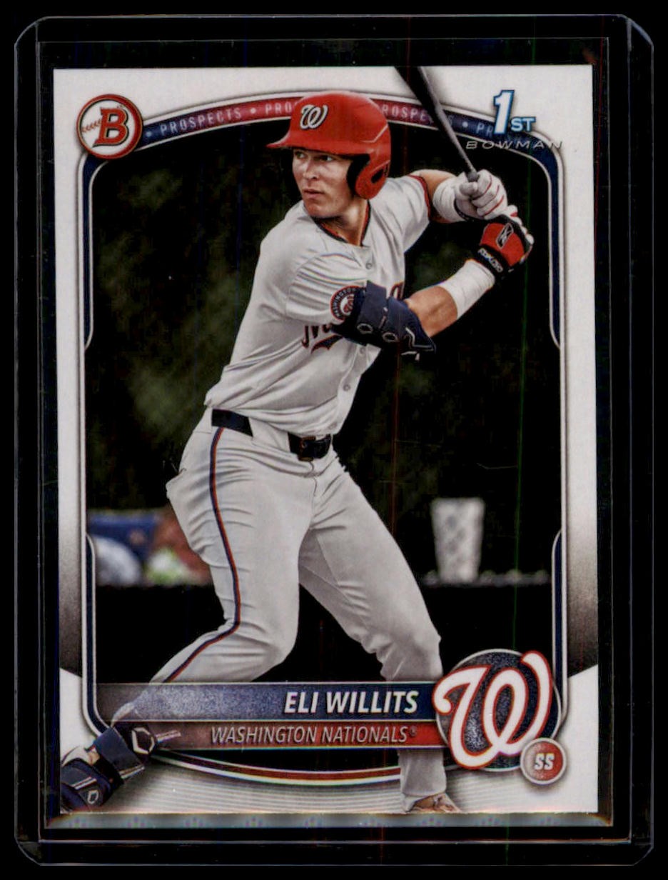 2025 Bowman Draft #BD-1 Eli Willits