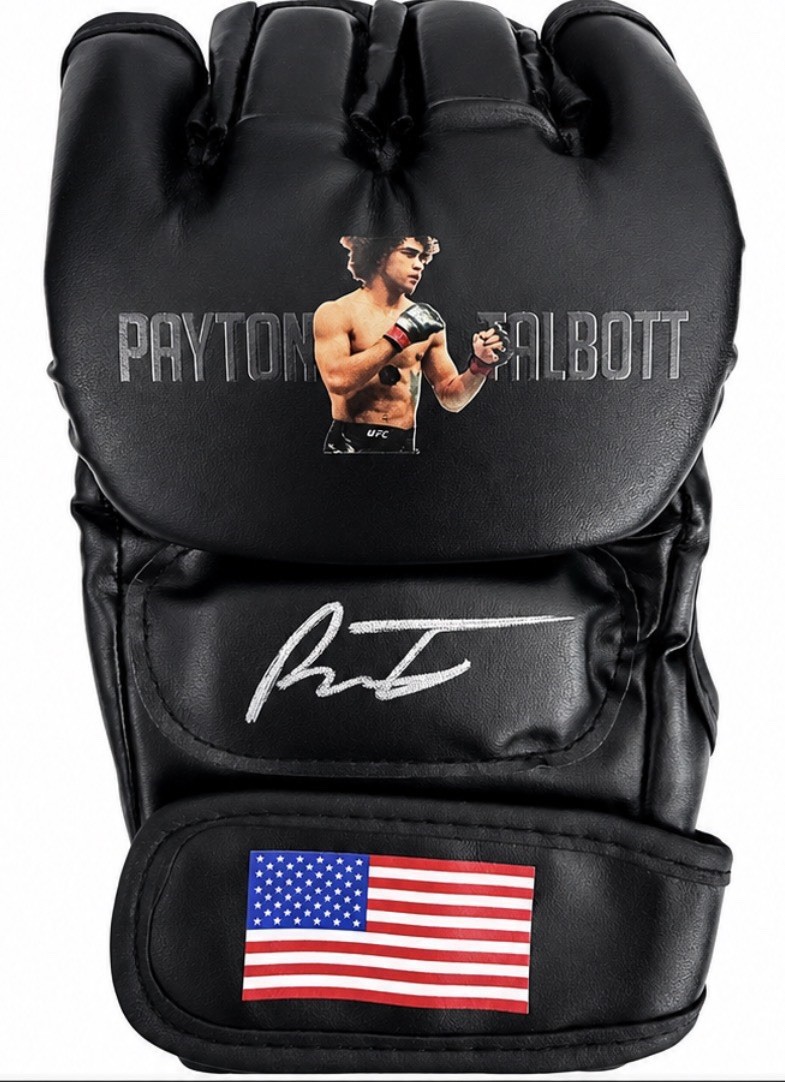 Payton Talbott Signed UFC MMA Glove (Beckett Hologram COA)