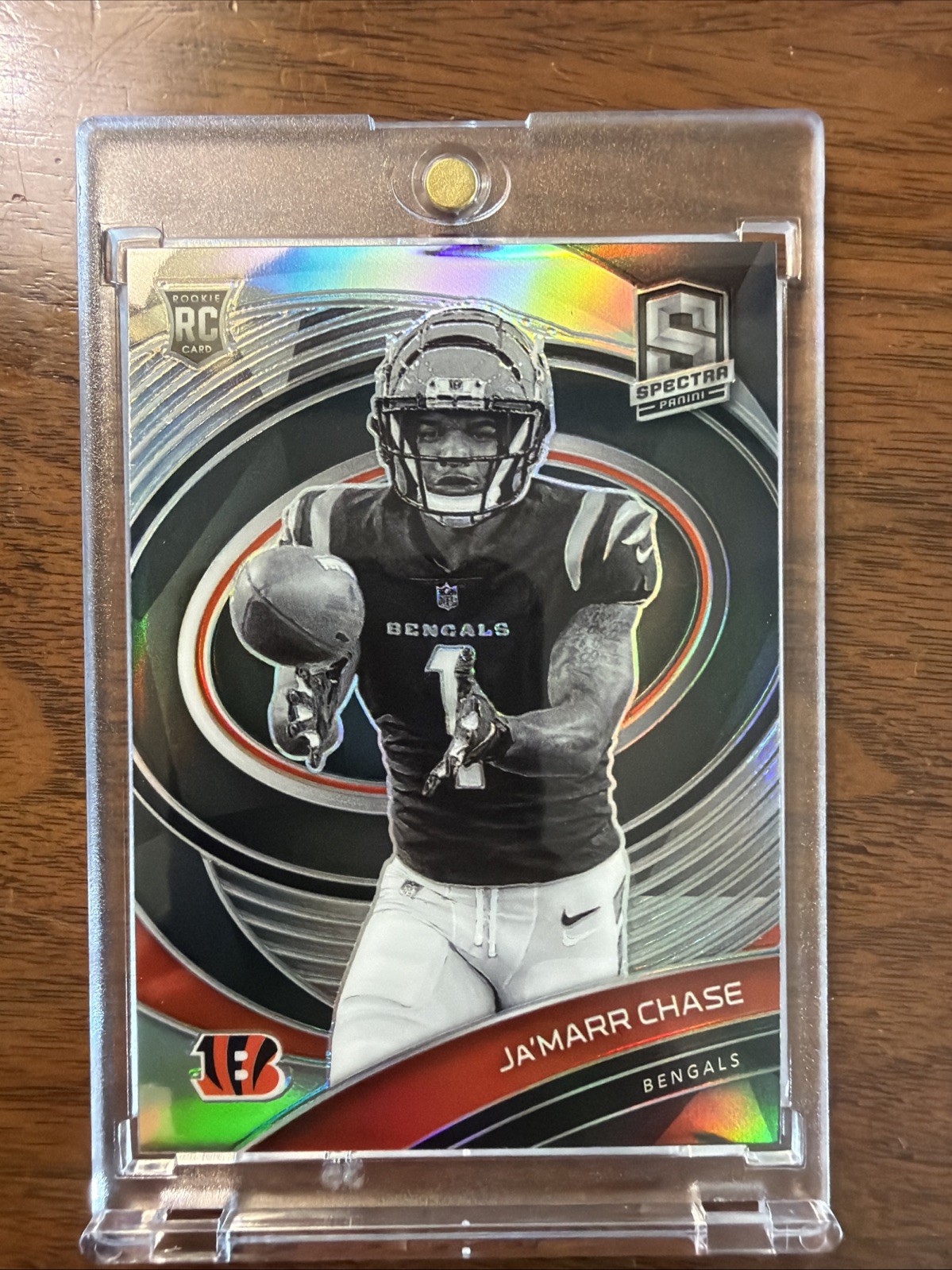 2021 Panini Spectra – Rookie Variation Ja’Marr Chase #212 /99 (RC)