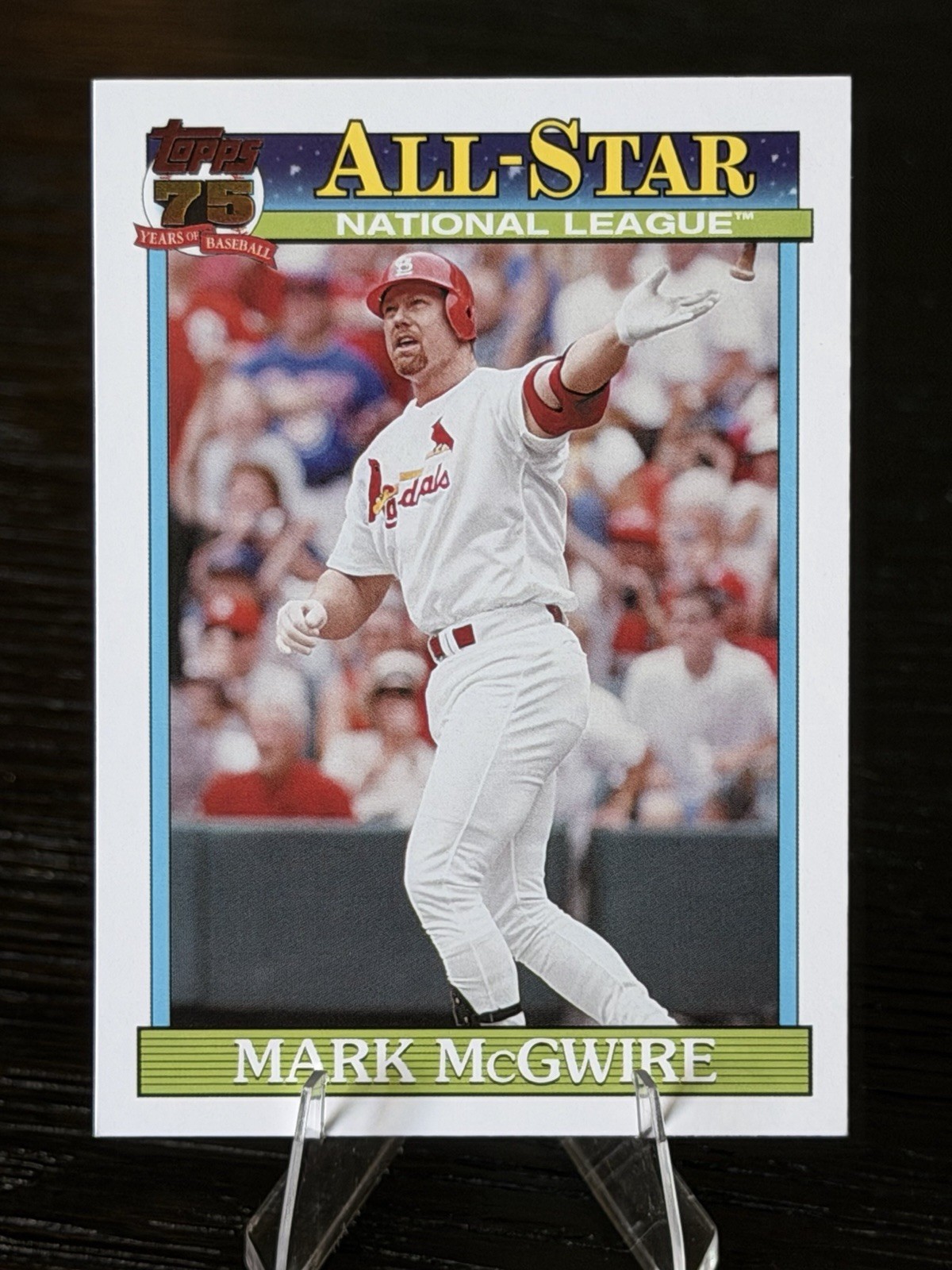 2026 Topps Series 1 Mark McGwire 1991 All Star Insert T91AS-44