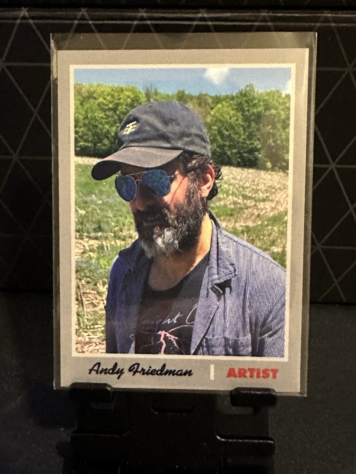 Andy Friedman 2025 Topps Shoebox Treasure Artist SSP SHORTPRINT Card C97