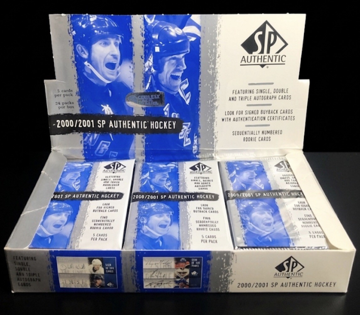 2000-01 SP Authentic Hockey Upper Deck Sealed Pack