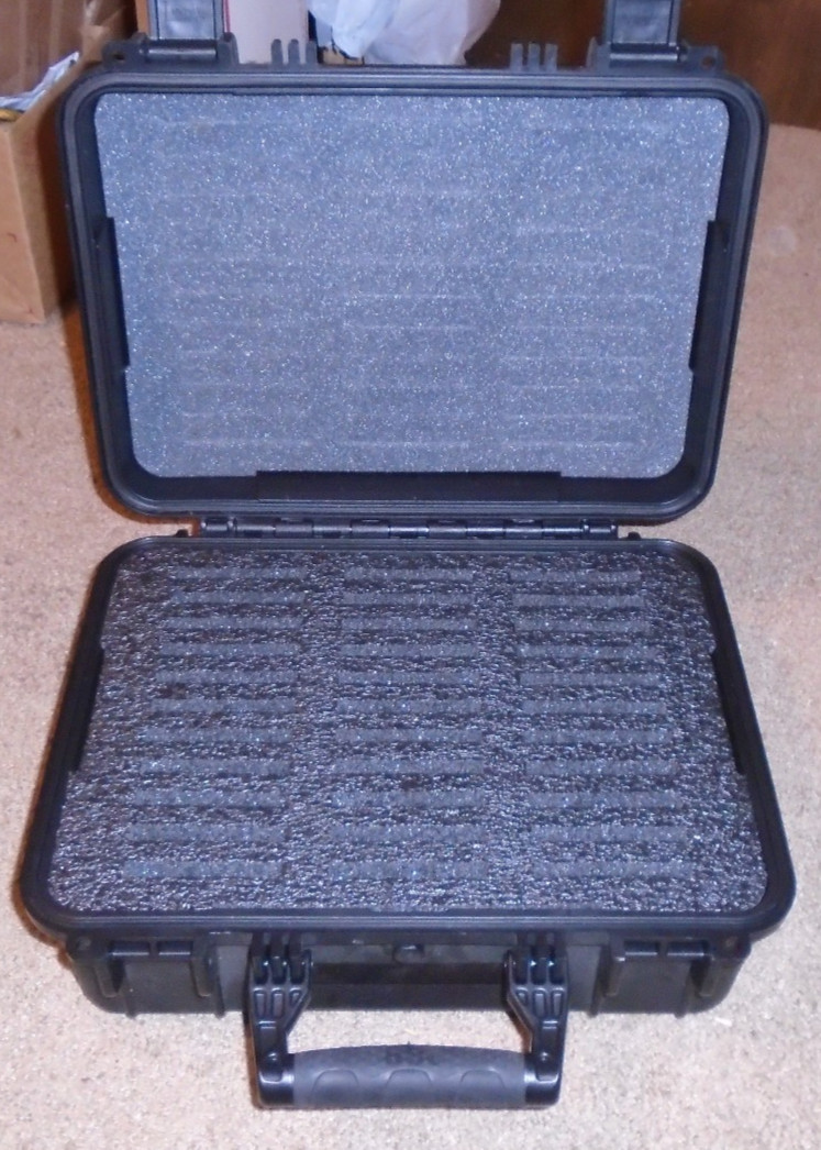 Large Graded Zion Card Case Pre-Cut Foam Holds 33 PSA, BGS, SGC, CSG Slabs