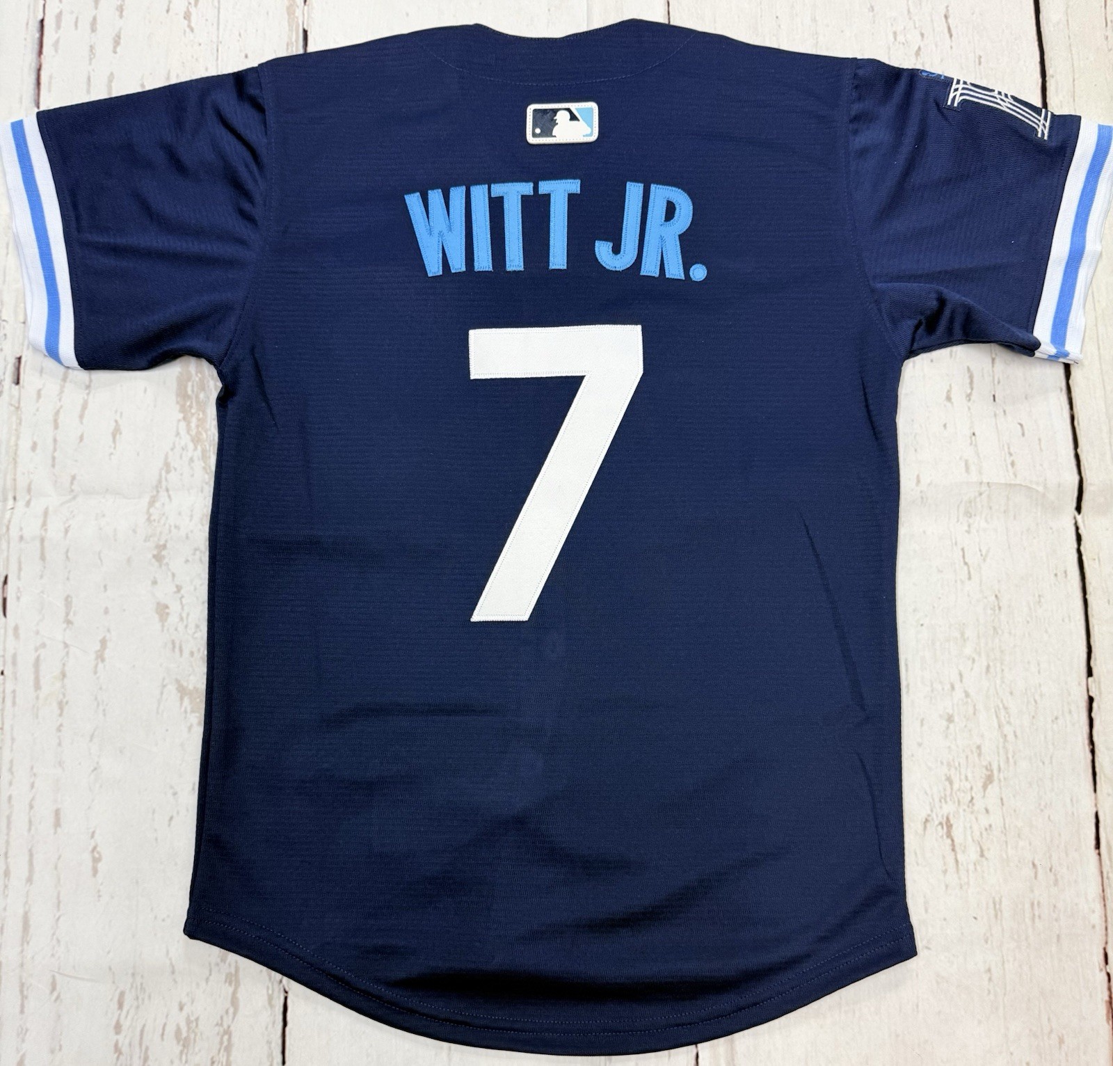 YOUTH Bobby Witt Jr Jersey Kids Kansas City Royals City Connect (LARGE)