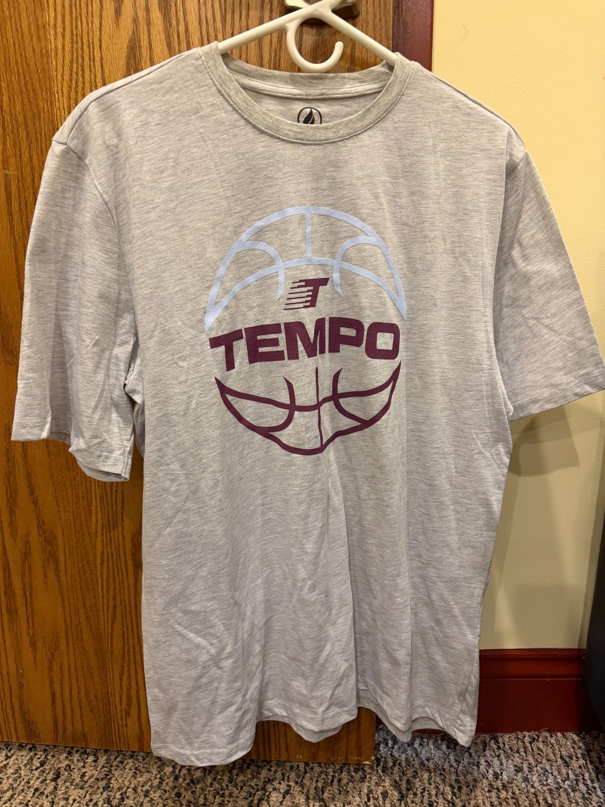 NWT Toronto Tempo WNBA Large Gray Logo T Shirt FISLL Soft Womens Basketball HTF