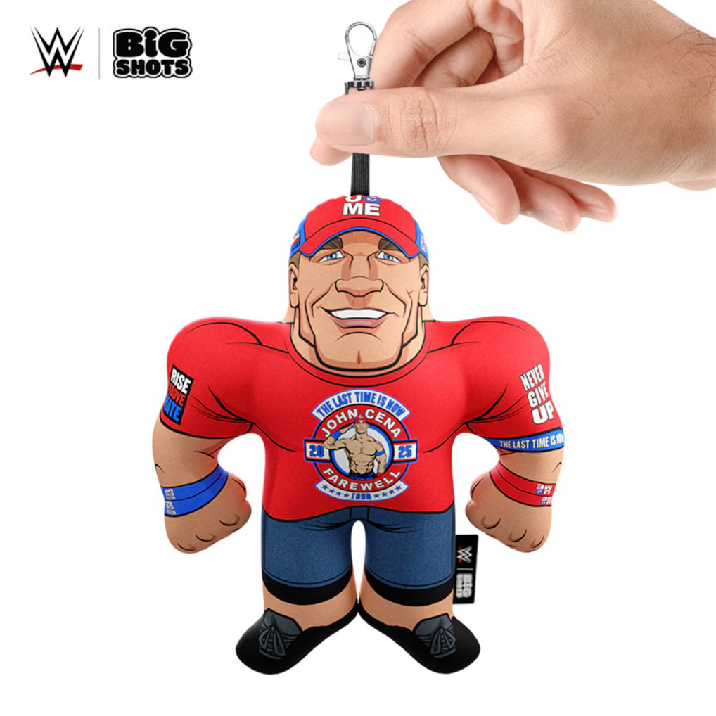 [BIG SALE] John Cena Farewell Tour 2025 Big Shots 7in Mini Toy Plush WWE