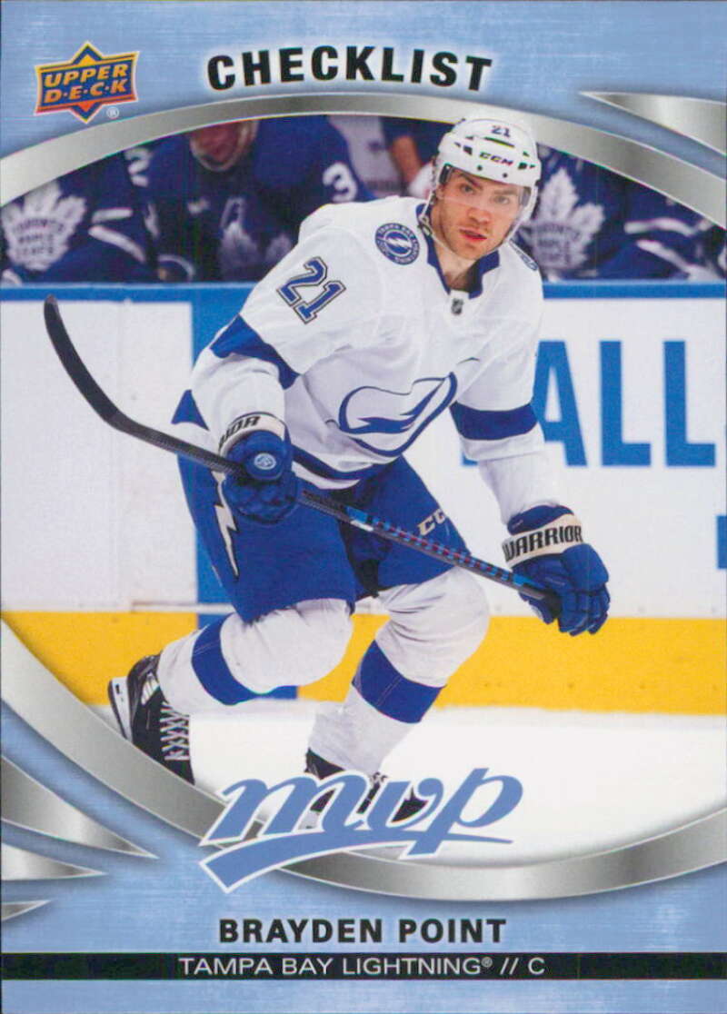 Brayden Point 2023-24 Upper Deck MVP #200 NHL Lightning ID:79287