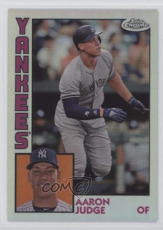 2019 Topps Chrome 1984 Topps Refractor Aaron Judge #84TC-1 t9h