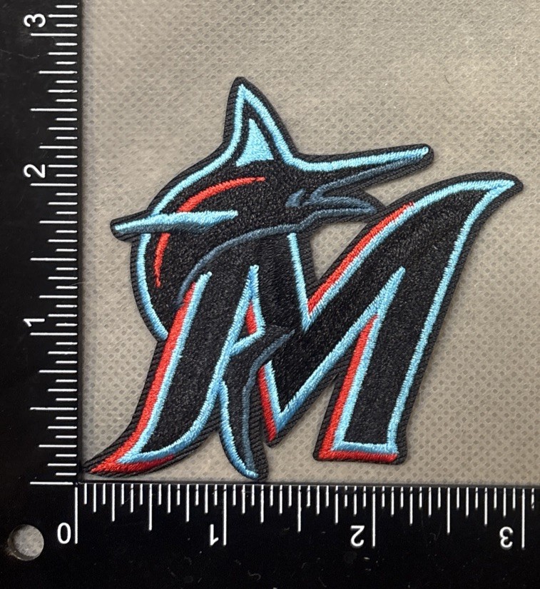 MIAMI MARLINS MLB BASEBALL EMBROIDERED IRON ON PATCH