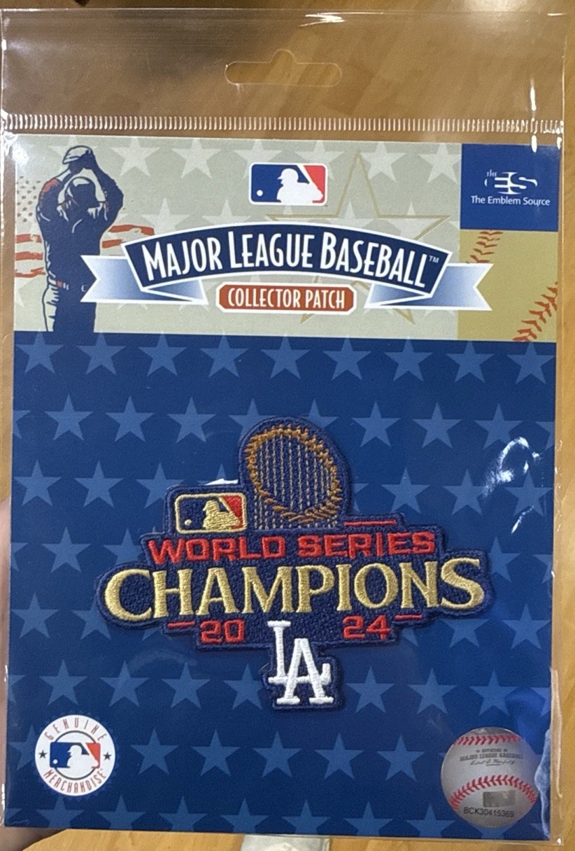 The Emblem Source Los Angeles Dodgers 2024 World Series Champions MLB Patch