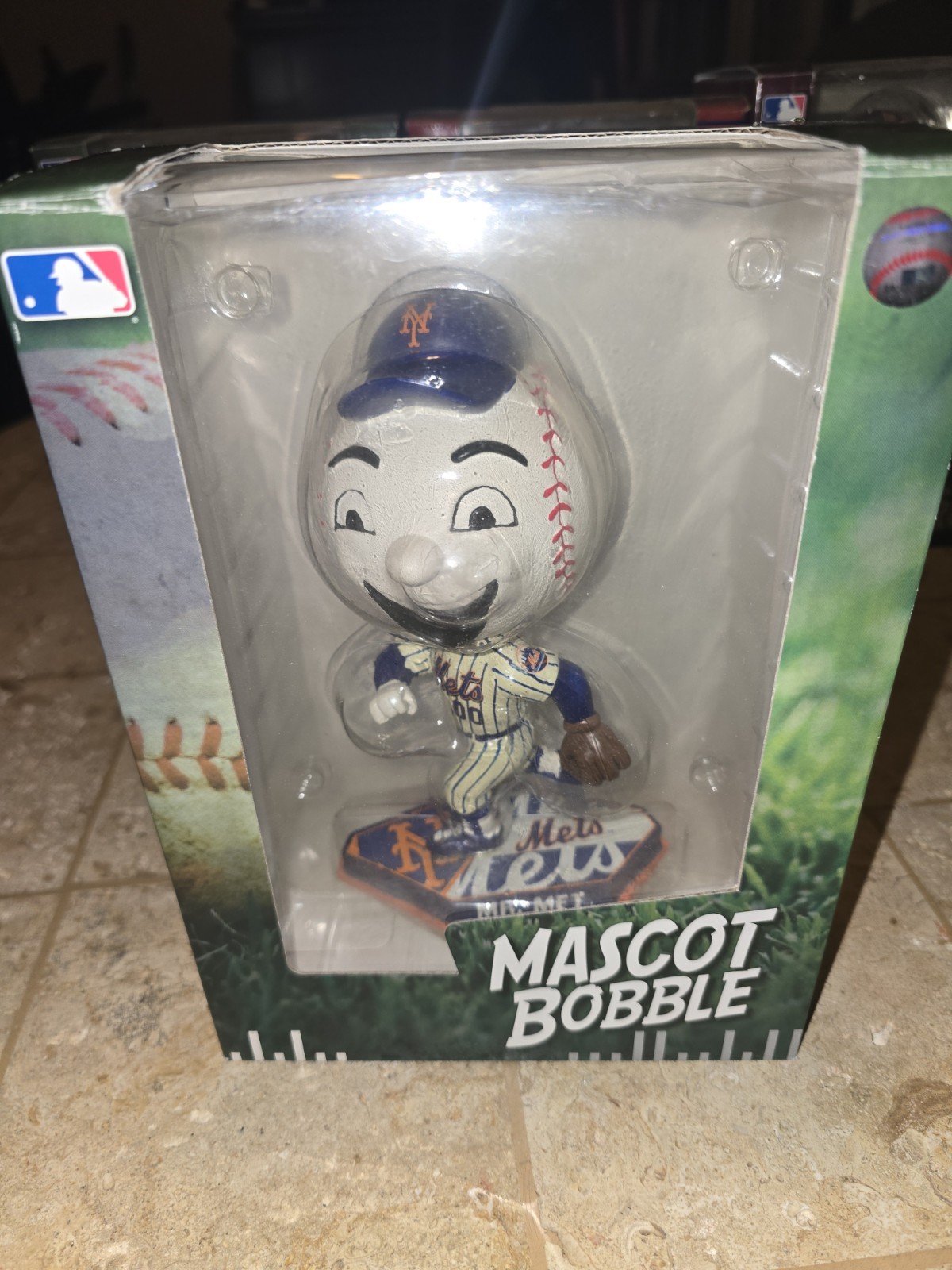 Mr Met Mascot Bobble Head 2011 Forever Collectibles New York Mets Foco Shea Citi