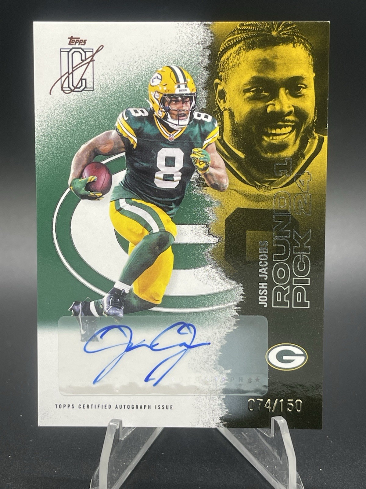 2025 Topps Signature Class Josh Jacobs /150