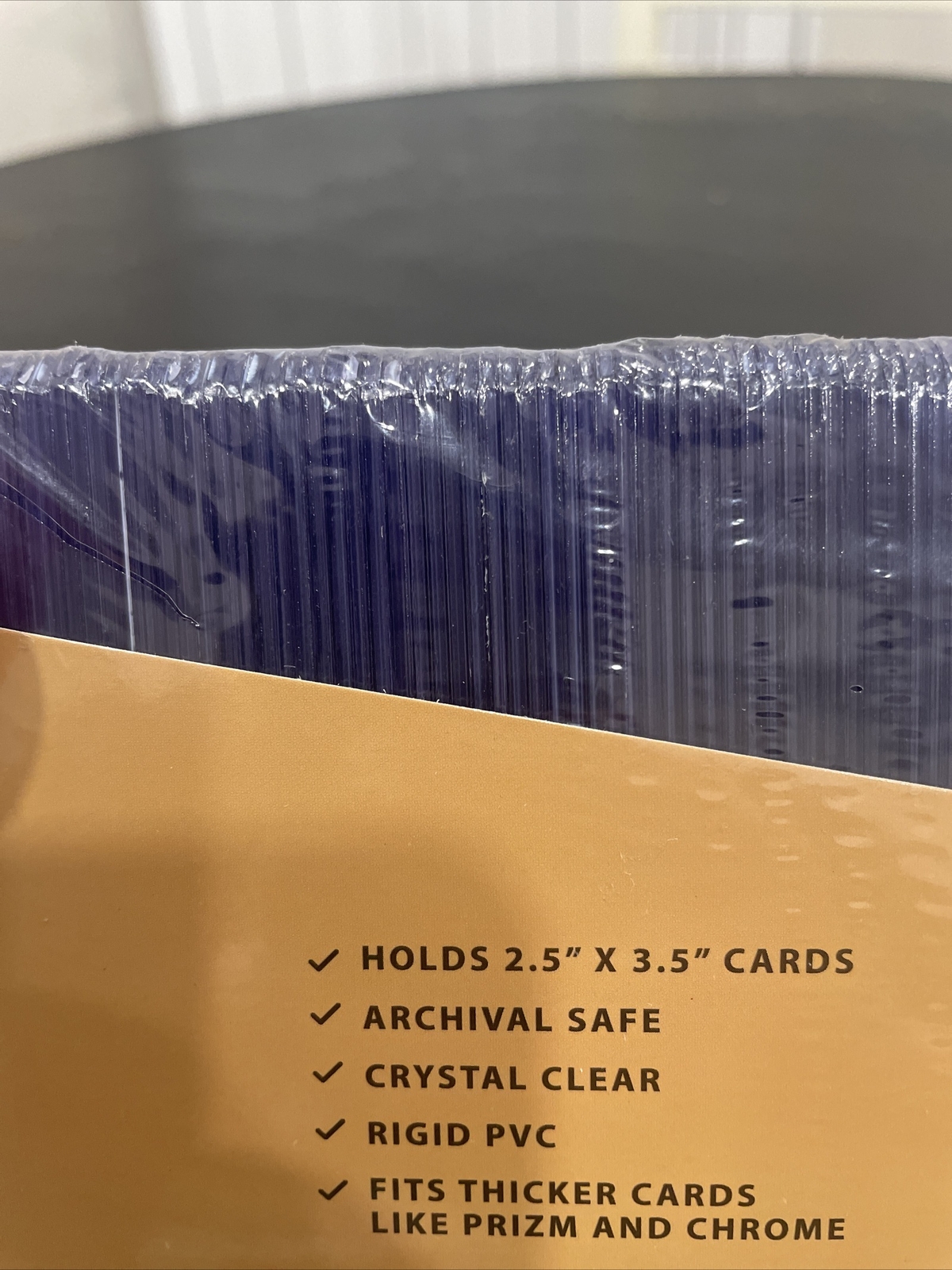 SE 3″x4″ Clear Regular Toploaders for Standard Cards up to 35pt 100ct pack