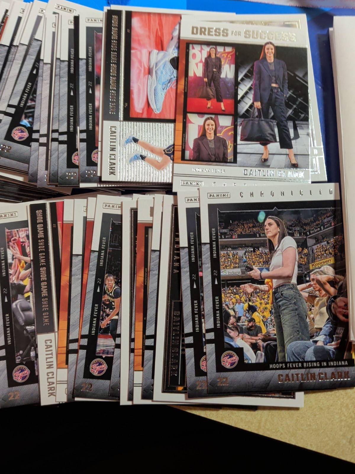 Lot Of 3 Random Caitlin Clark Chronicled Cards (Base) Requests Welcome