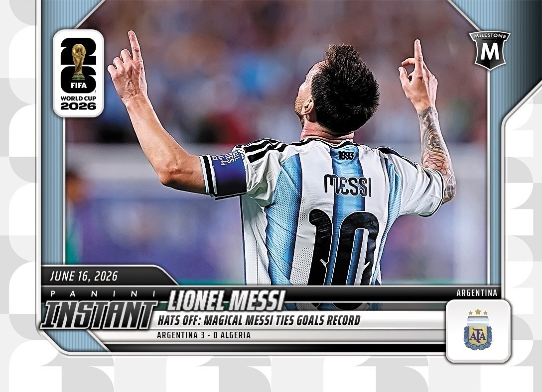 *PRESALE* 2026 Panini Instant FIFA World Cup Lionel Messi #46 Argentina ⚽🏆