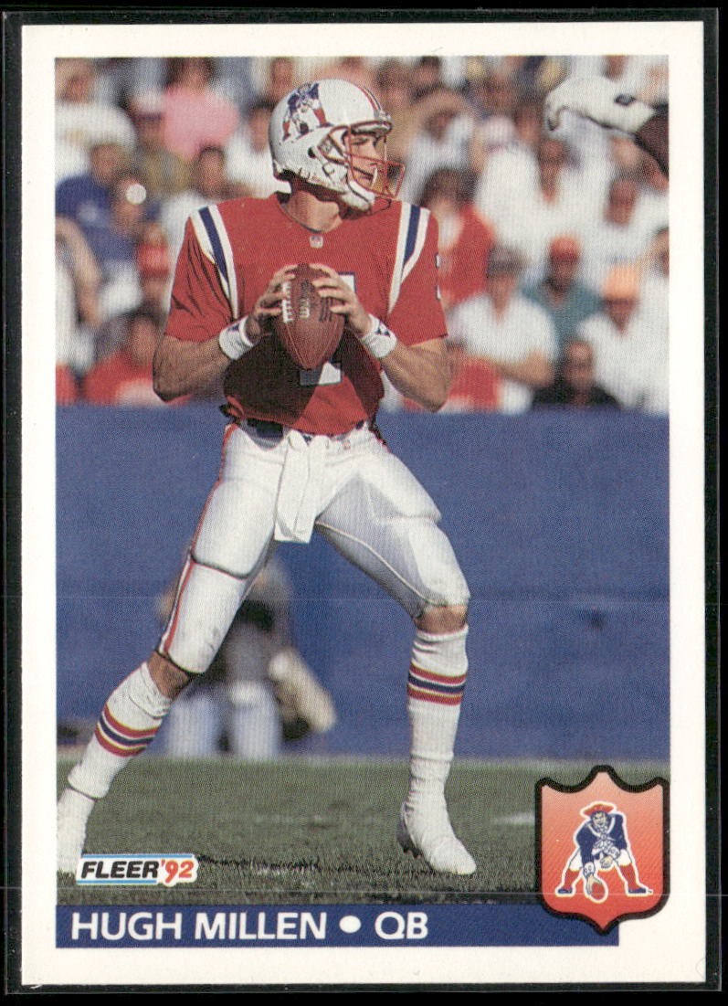 1992 Fleer #265 Hugh Millen