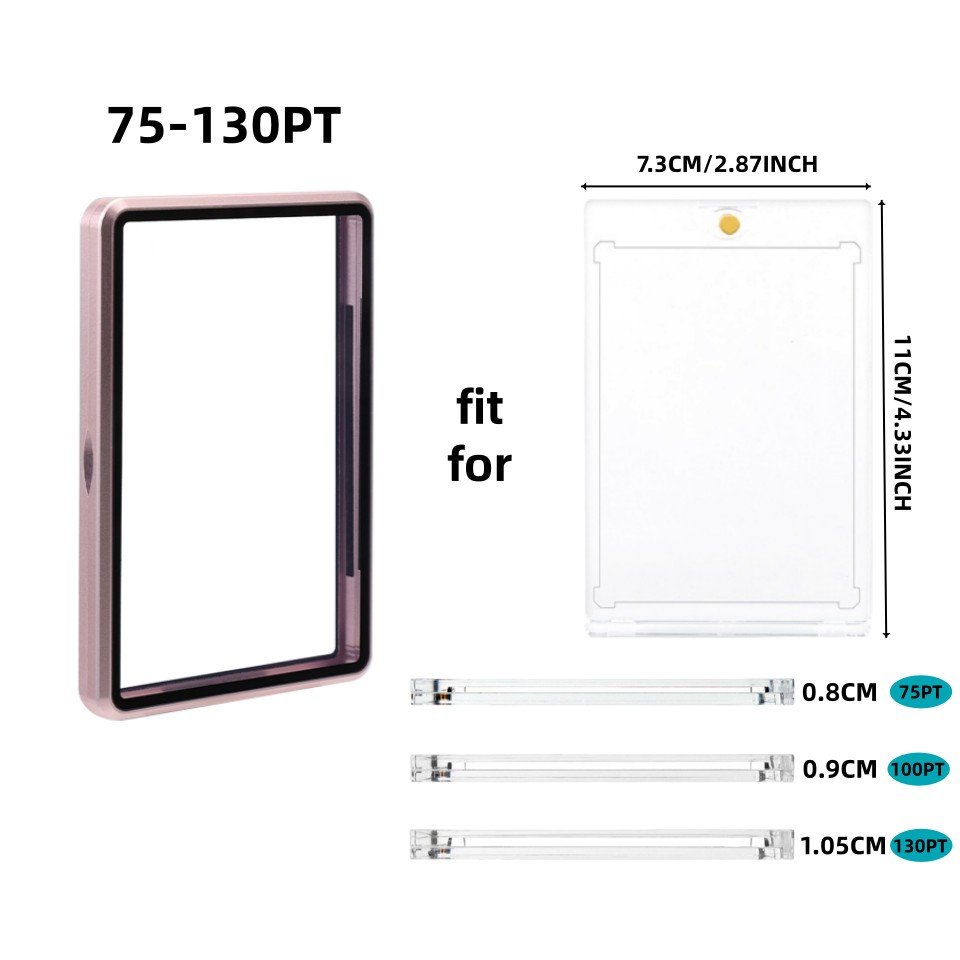 One Magnetic Trading Card Protector Ultra Metal Touch for PRO 35PT 130PT Holder
