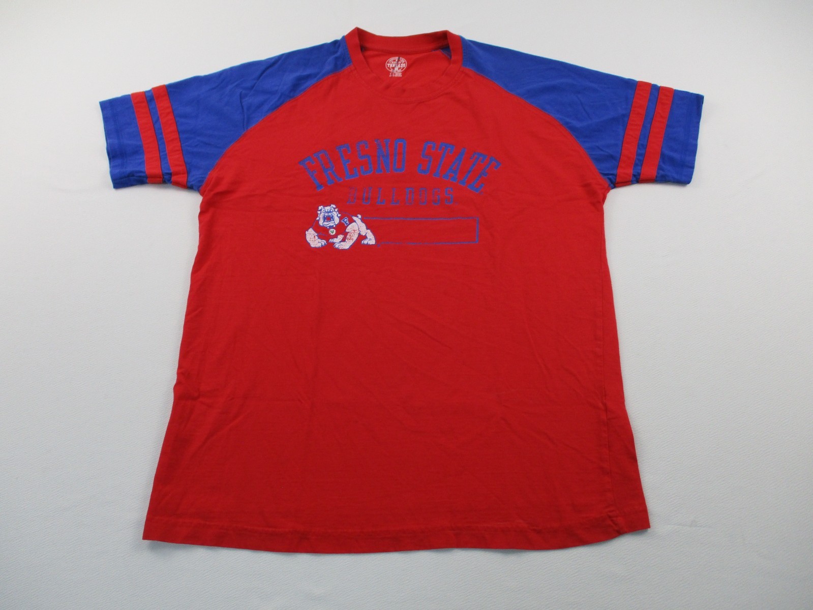 Knights Apparel Fresno State Bulldogs Shirt Mens Large Red Short Sleeve