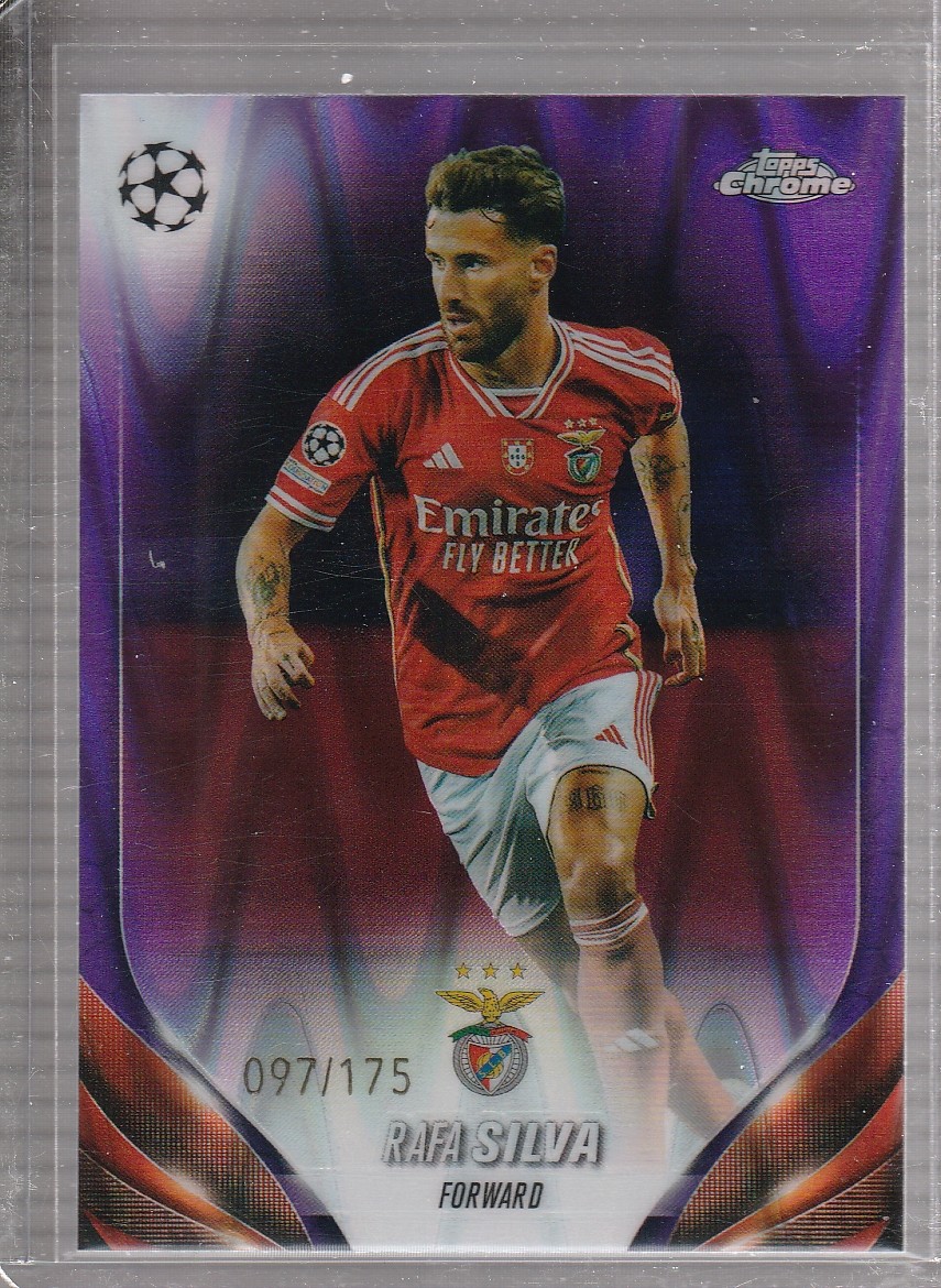 2023-24 Topps Chrome UEFA Club Competitions #161 Rafa Silva #/175