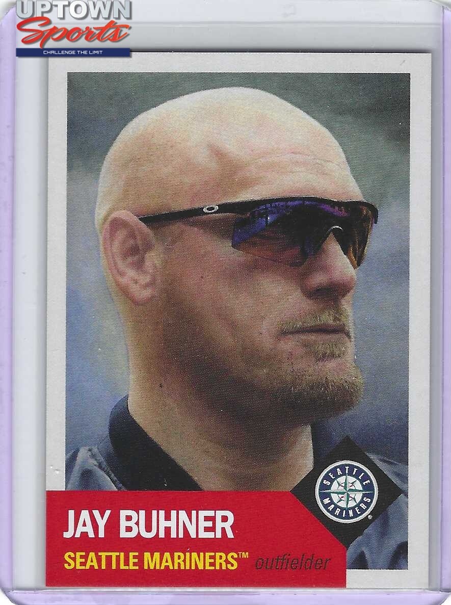 TOPPS MLB LIVING SET CARD 708 – Jay Buhner – Mariners