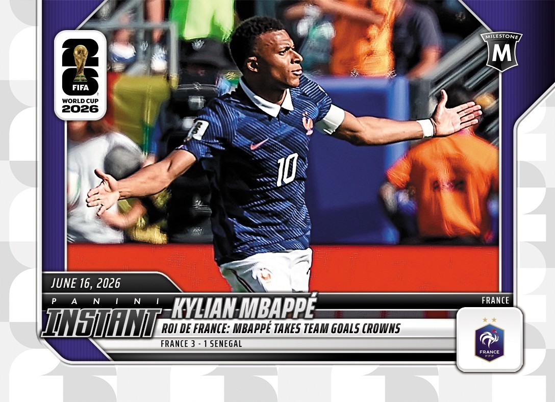 2026 Panini Instant FIFA World Cup #40 Kylian Mbappe France PRESALE
